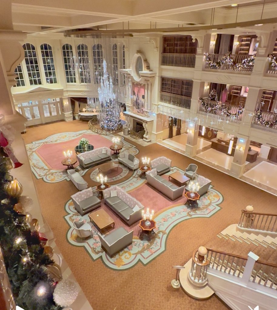 Disneyland Hotel lobby