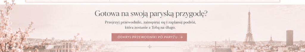 Tło końcowe strony O mnie Paris by Moni