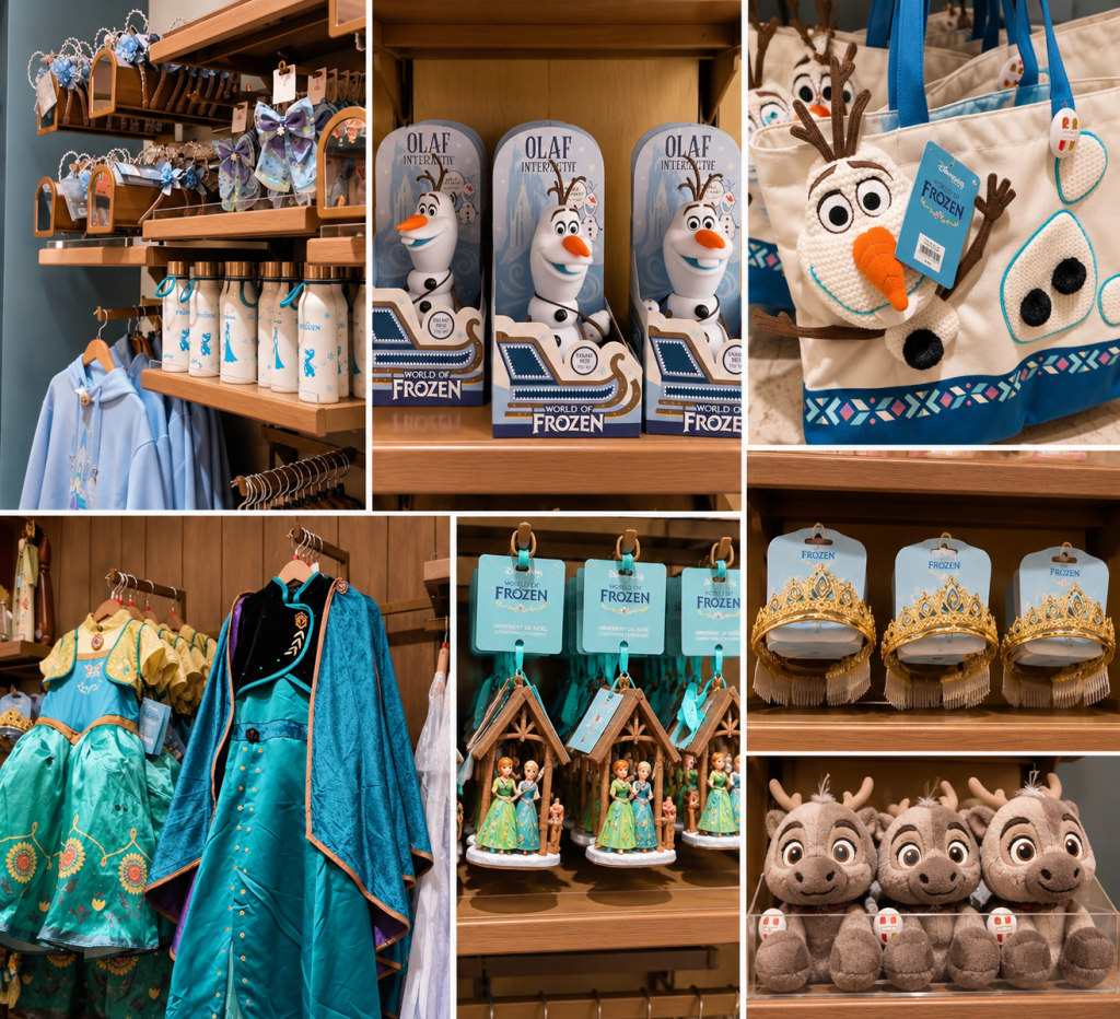Pamiątki z World of Frozen w Disneyland Paris – kolekcja z Arendelle